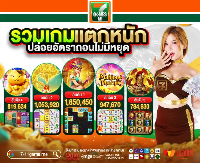 รวมสล็อตแตกหนัก